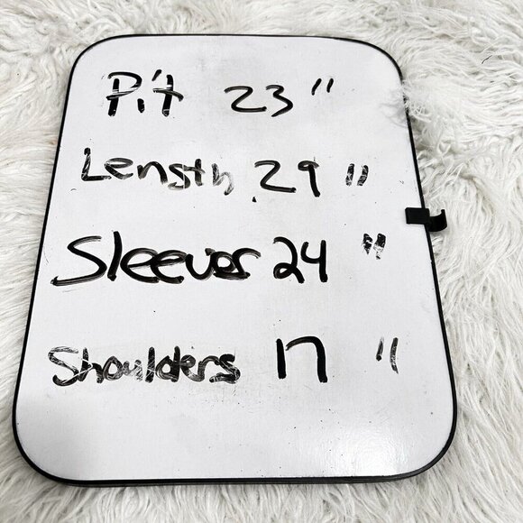 Vintage CC Collection Beige Long Sleeve Tunic Top Shirt Size XL 100% Cotton USA - Picture 10 of 10